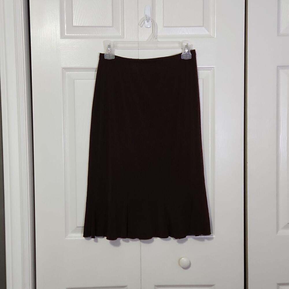 Vintage y2k slinky midi skirt